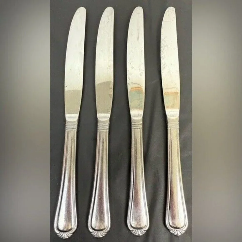 PFALTZGRAFF Nouveau Lot of 4 Knives Stainless Cutlery Flatware‎ Pattern PFFNOU
